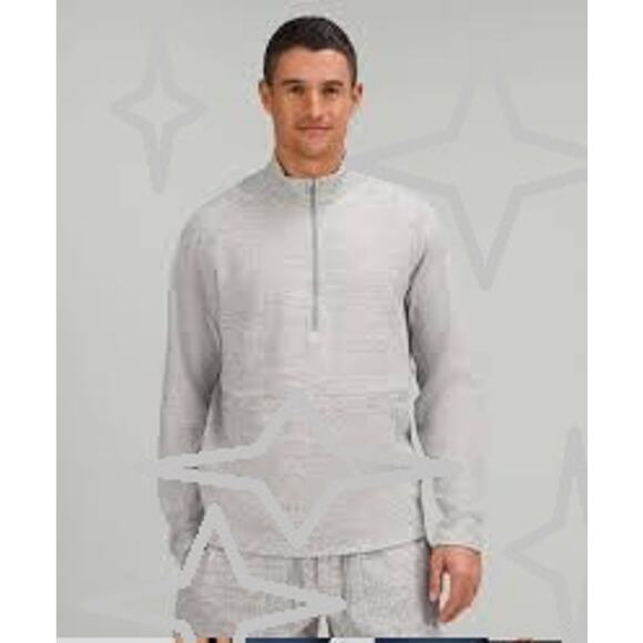 Lululemon XL At Ease Half-Zip Sweatshirt Pullover Shirt Men's Long Sleeve 1/2 - Picture 1 of 4
